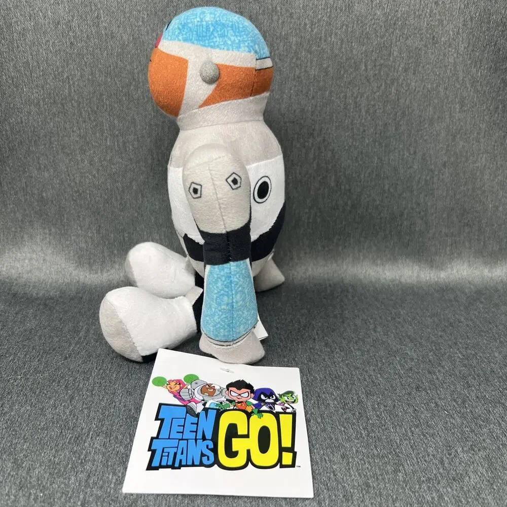Teen Titans Go Cyborg Plush 9 Inch DC Comics Stuffed Animal Toy Factory NWT
